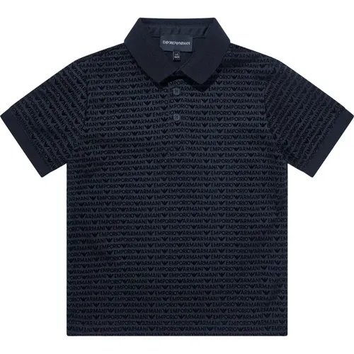 Blaue Polo T-Shirts und Polos - Emporio Armani - Modalova