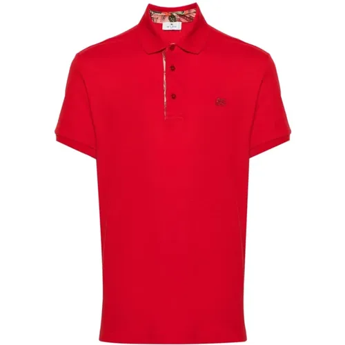 Rote T-Shirts und Polos Etro - ETRO - Modalova