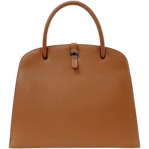 Pre-owned Leather handbags , female, Sizes: ONE SIZE - Hermès Vintage - Modalova