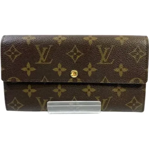 Pre-owned Fabric wallets , female, Sizes: ONE SIZE - Louis Vuitton Vintage - Modalova