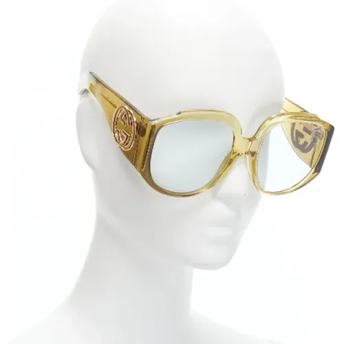 Pre-owned Acetate sunglasses , female, Sizes: ONE SIZE - Gucci Vintage - Modalova