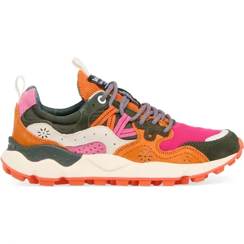 Sneakers for Women , female, Sizes: 5 UK, 4 UK, 8 UK, 7 UK, 3 UK, 2 UK - Flower Mountain - Modalova