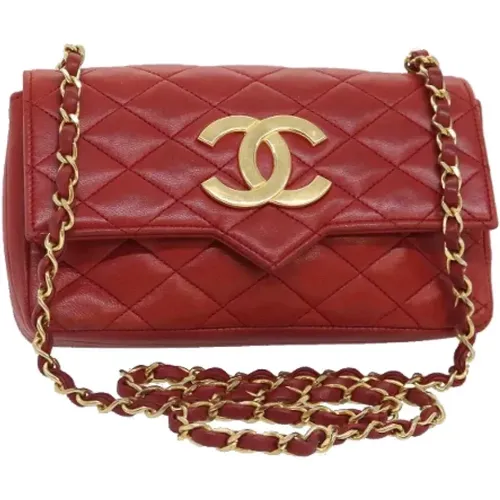 Pre-owned Leather shoulder-bags , female, Sizes: ONE SIZE - Chanel Vintage - Modalova