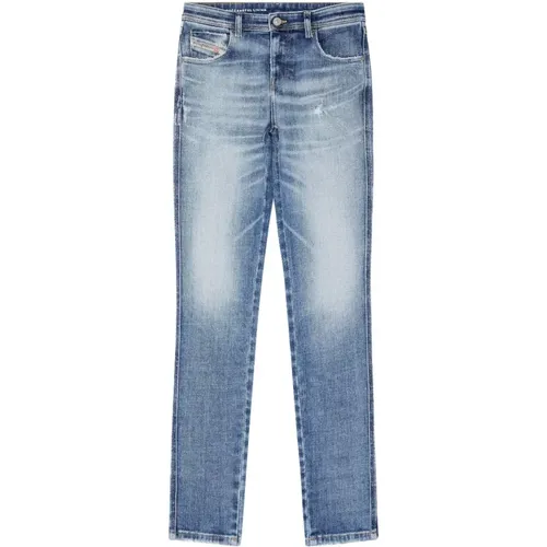 Skinny Regular Waist Jeans Waschen - Diesel - Modalova