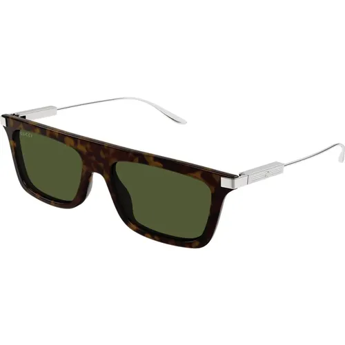 Zeitlose Rechteckige Sonnenbrille Gg1437S 002 - Gucci - Modalova