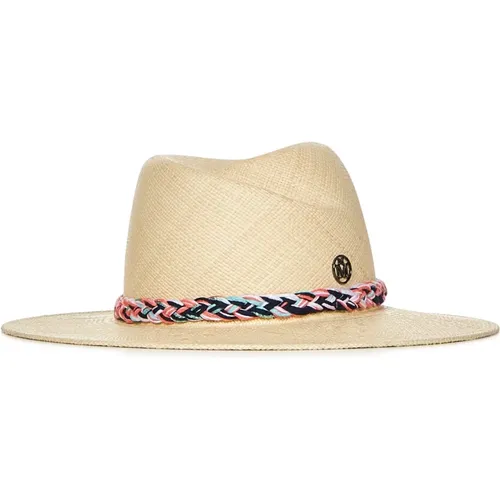 Braided Tweed Cord Hat , female, Sizes: M, S - Maison Michel - Modalova