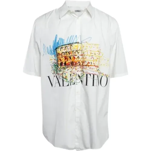 Pre-owned Cotton tops , male, Sizes: 4XS - Valentino Vintage - Modalova