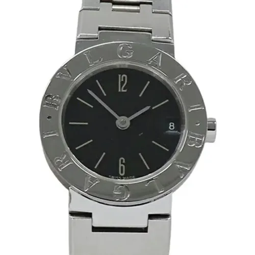 Pre-owned Stainless Steel watches , female, Sizes: ONE SIZE - Bvlgari Vintage - Modalova