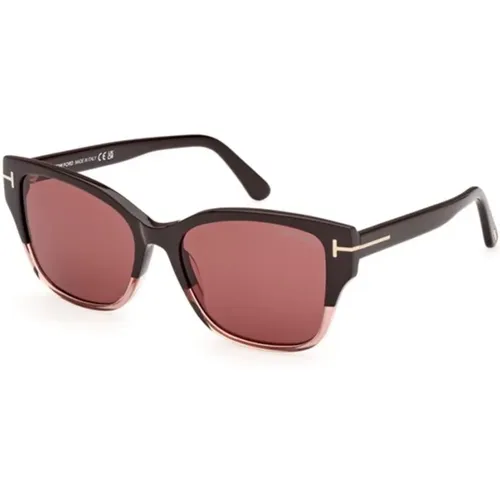 Gradient Shiny Dark Sonnenbrille - Tom Ford - Modalova