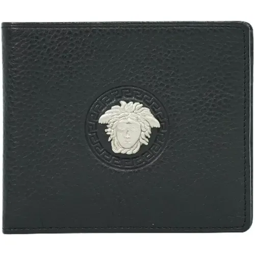Pre-owned Leather wallets , female, Sizes: ONE SIZE - Versace Pre-owned - Modalova