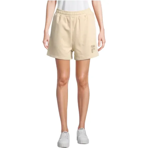 Womens Shorts Balve Faw0446 Cotton , female, Sizes: L, XS, M, S - Fila - Modalova