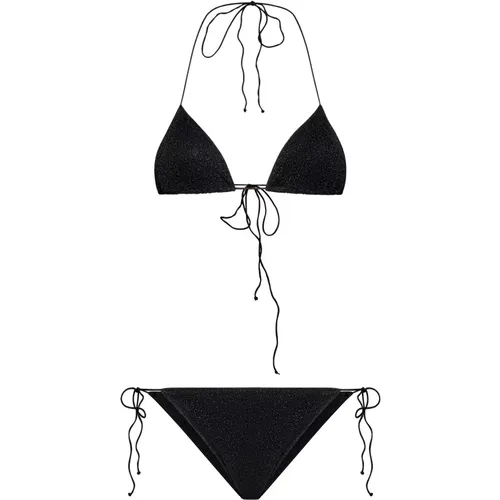 Lumière Halterneck Bikini , female, Sizes: M, S, L - Oseree - Modalova