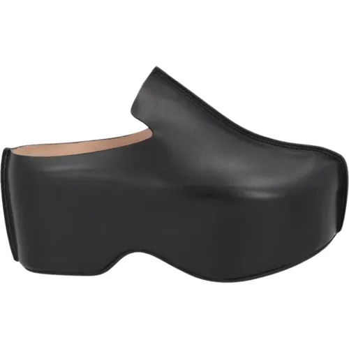 Leather Platform Slip-On Shoes , female, Sizes: 6 UK - JW Anderson - Modalova
