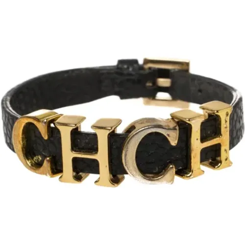 Pre-owned Leder armbnder , Damen, Größe: ONE Size - Carolina Herrera Pre-owned - Modalova