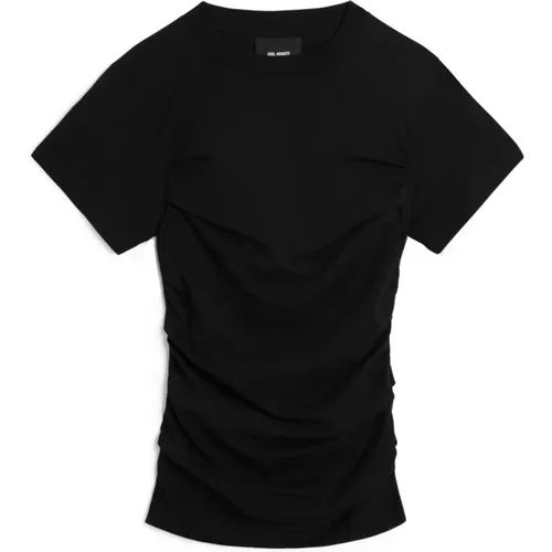 Gerafftes Ria T-Shirt , Damen, Größe: XL - Axel Arigato - Modalova