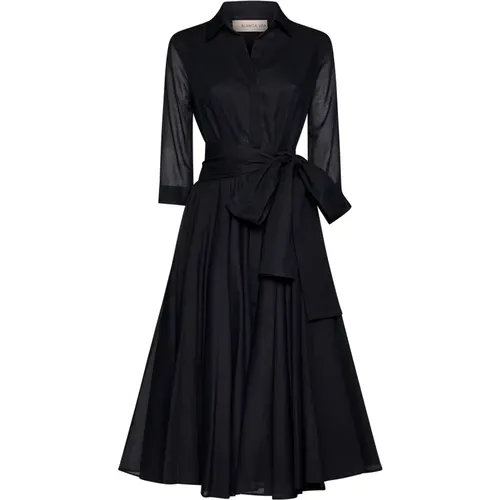 Elegant Dresses with l.ruota Detail , female, Sizes: L, 2XS, S, M, XS, XL - Blanca Vita - Modalova