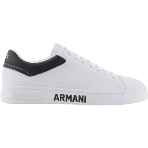 Weiße Sneakers für einen stylischen Look , Herren, Größe: 39 EU - Armani Exchange - Modalova