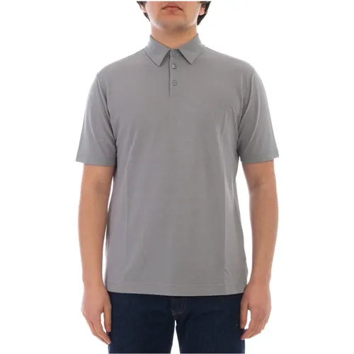 Polo Shirt , male, Sizes: 4XL, M, 3XL, XL, S, 2XL, L - Zanone - Modalova