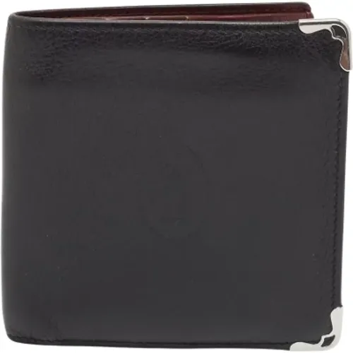 Pre-owned Leather wallets , male, Sizes: ONE SIZE - Cartier Vintage - Modalova