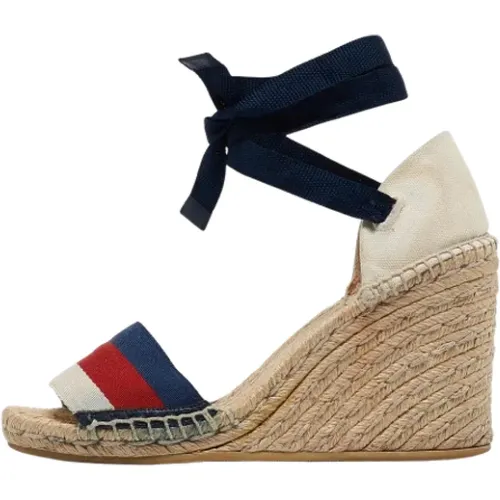 Pre-owned Canvas espadrilles , Damen, Größe: 37 EU - Gucci Vintage - Modalova