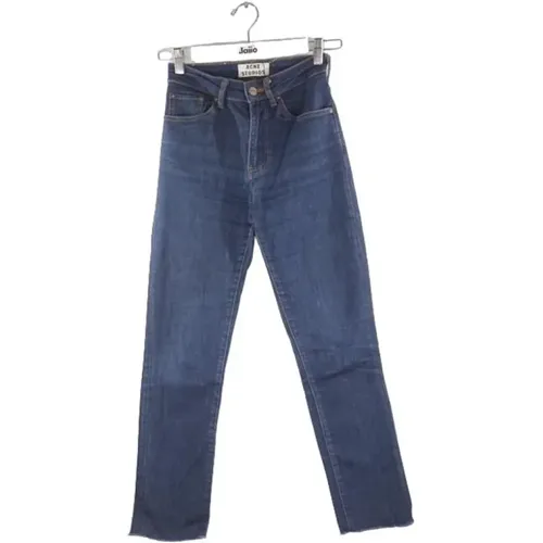 Pre-owned Baumwolle jeans , Damen, Größe: 2XS - Acne Studios Pre-owned - Modalova