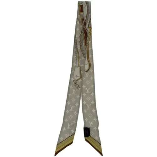 Pre-owned Canvas scarves , female, Sizes: ONE SIZE - Louis Vuitton Vintage - Modalova