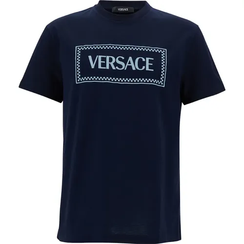 S Style T-shirts and Polos , male, Sizes: XL, M, L, S - Versace - Modalova