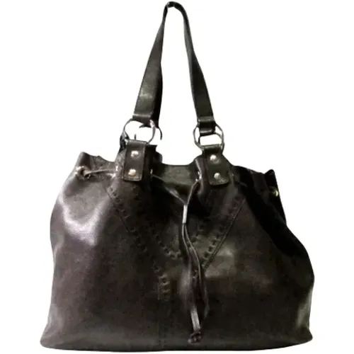 Pre-owned Leather shoulder-bags , female, Sizes: ONE SIZE - Yves Saint Laurent Vintage - Modalova