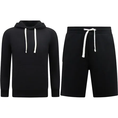 Hoodie Herren - Sweatshirt Kurz Herren - SET , Herren, Größe: L - Enos - Modalova