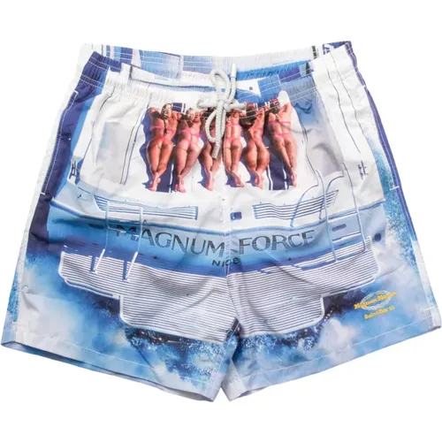 Force Badehose für Männer , Herren, Größe: S - MC2 Saint Barth - Modalova