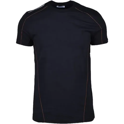 Baumwoll Elastan T-shirt - Bikkembergs - Modalova