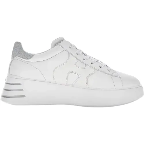 Weiße Rebel Sneakers , Damen, Größe: 37 EU - Hogan - Modalova