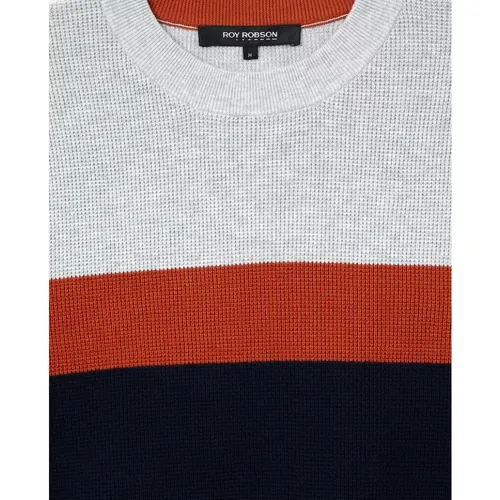 Fantasy Cotton Knit Sweater , male, Sizes: XL - ROY Robson - Modalova