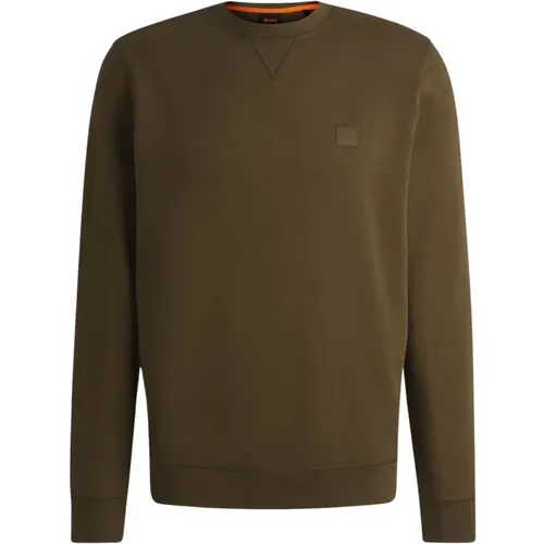 Herren Westart Sweatshirt , Herren, Größe: S - Hugo Boss - Modalova