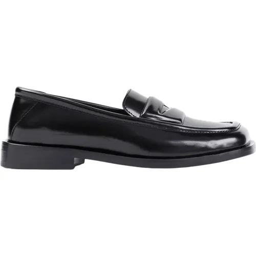 Schwarze Amanda Loafer Schuhe , Damen, Größe: 37 1/2 EU - The Attico - Modalova