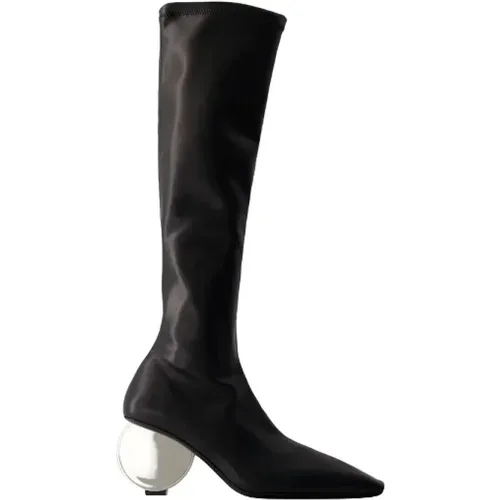 Leather boots , female, Sizes: 5 UK - Courrèges - Modalova