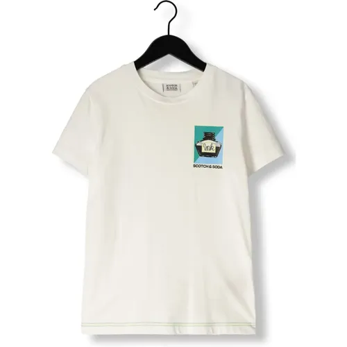 Jungen Regular Fit Artwork T-shirt - Scotch & Soda - Modalova