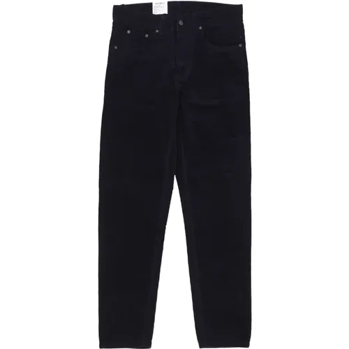 Velvet Jeans Regular Fit Narrow Cut , male, Sizes: W31, W33, W30, W36, W28, W29, W34 - Carhartt WIP - Modalova