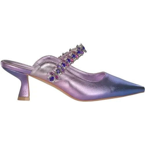 Pointed Toe Heel Shoe , female, Sizes: 4 UK, 6 UK, 7 UK, 5 UK, 3 UK, 8 UK, 9 UK - Alma en Pena - Modalova
