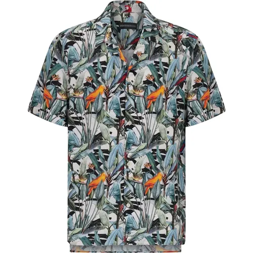 Herren Hemd mit Dschungel Print , Herren, Größe: XL - drykorn - Modalova