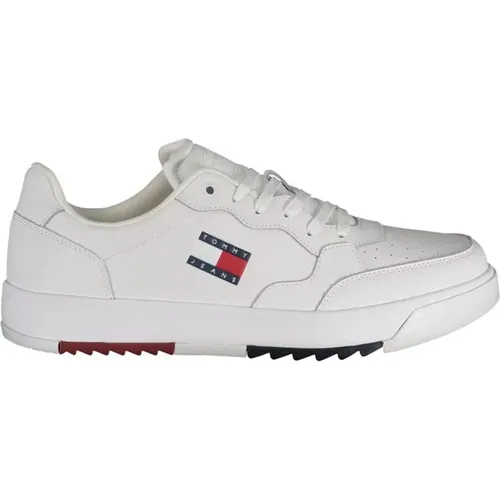 Polyester Sneaker , male, Sizes: 10 UK, 7 UK, 9 UK, 6 UK, 8 UK - Tommy Hilfiger - Modalova