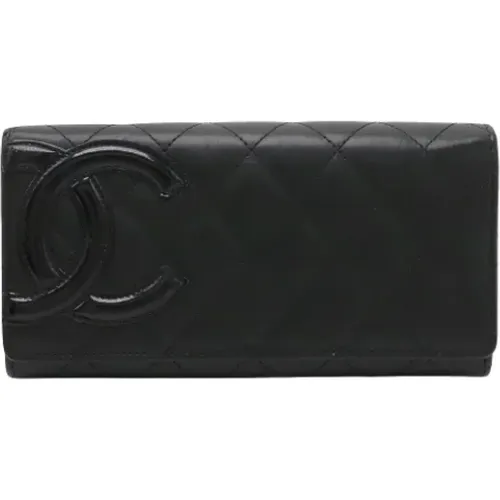 Pre-owned Leather wallets , female, Sizes: ONE SIZE - Chanel Vintage - Modalova