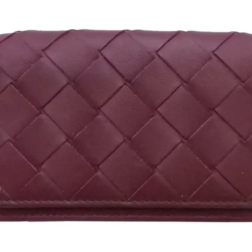 Pre-owned Leather wallets , female, Sizes: ONE SIZE - Bottega Veneta Vintage - Modalova