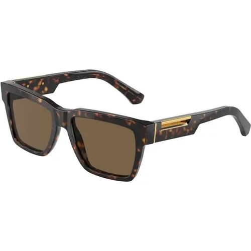 Dark Sunglasses Carey Frame , unisex, Sizes: 55 MM - Dolce & Gabbana - Modalova