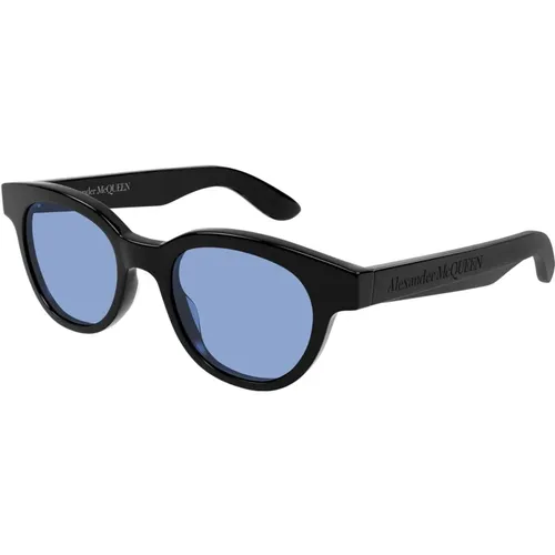 Light Blue Sunglasses,/Grey Sunglasses - alexander mcqueen - Modalova