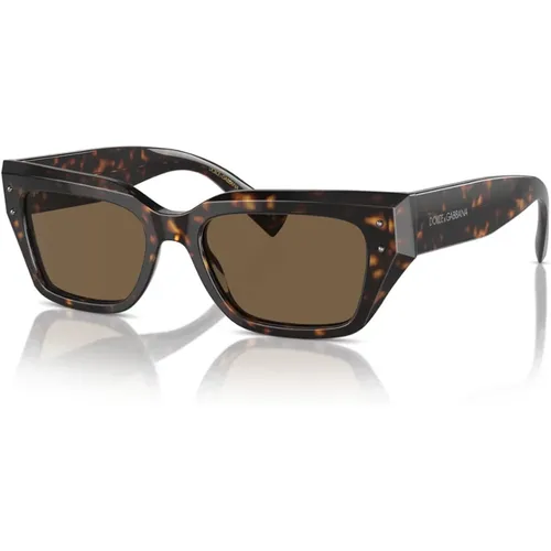 Cat Eye Sunglasses - Tortoiseshell , unisex, Sizes: ONE SIZE - Dolce & Gabbana - Modalova
