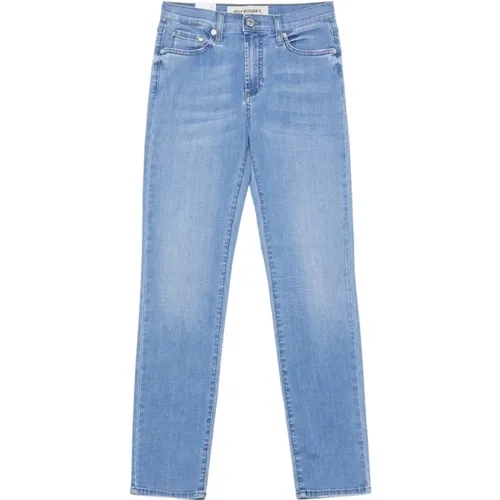 Straight Jeans , female, Sizes: W31, W26, W27, W32, W29, W28 - Roy Roger's - Modalova