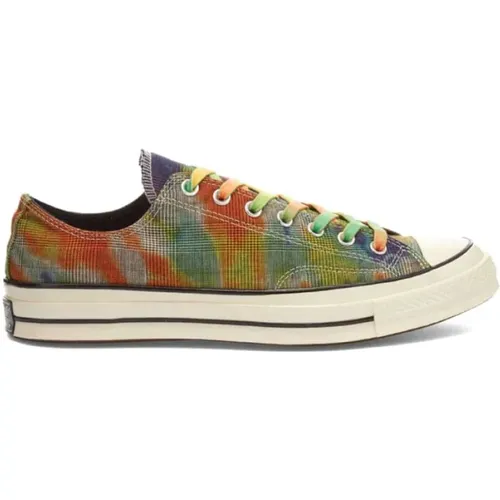 Tie Dye Plaid Sneakers , Damen, Größe: 43 EU - Converse - Modalova