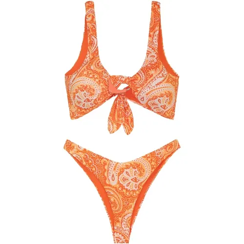 Bikini-Oberteil UND -Unterteil Americano FIX Sunrise , Damen, Größe: L - F**k - Modalova