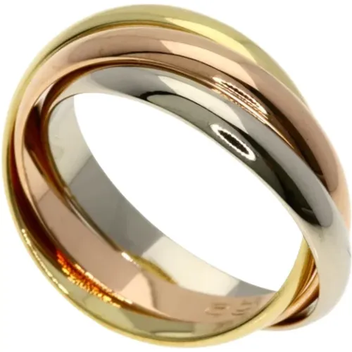 Pre-owned Gold rings , female, Sizes: ONE SIZE - Cartier Vintage - Modalova